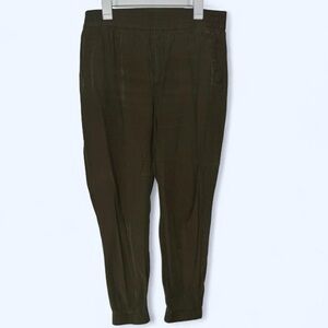Olive Green Comfy Size L Jogger Pants